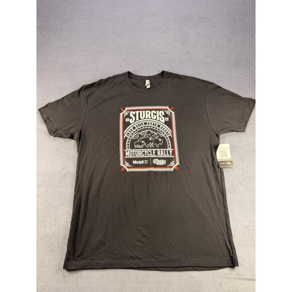 Sturgis Rally T-Shirt 2022 Large Graphic Black Men's XXL (New) - Picture 1 of 6